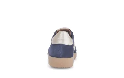 Baskets Gabor 73.300.16 Bleues - Cuir Lacets Grande Pointure Femme — photo 4