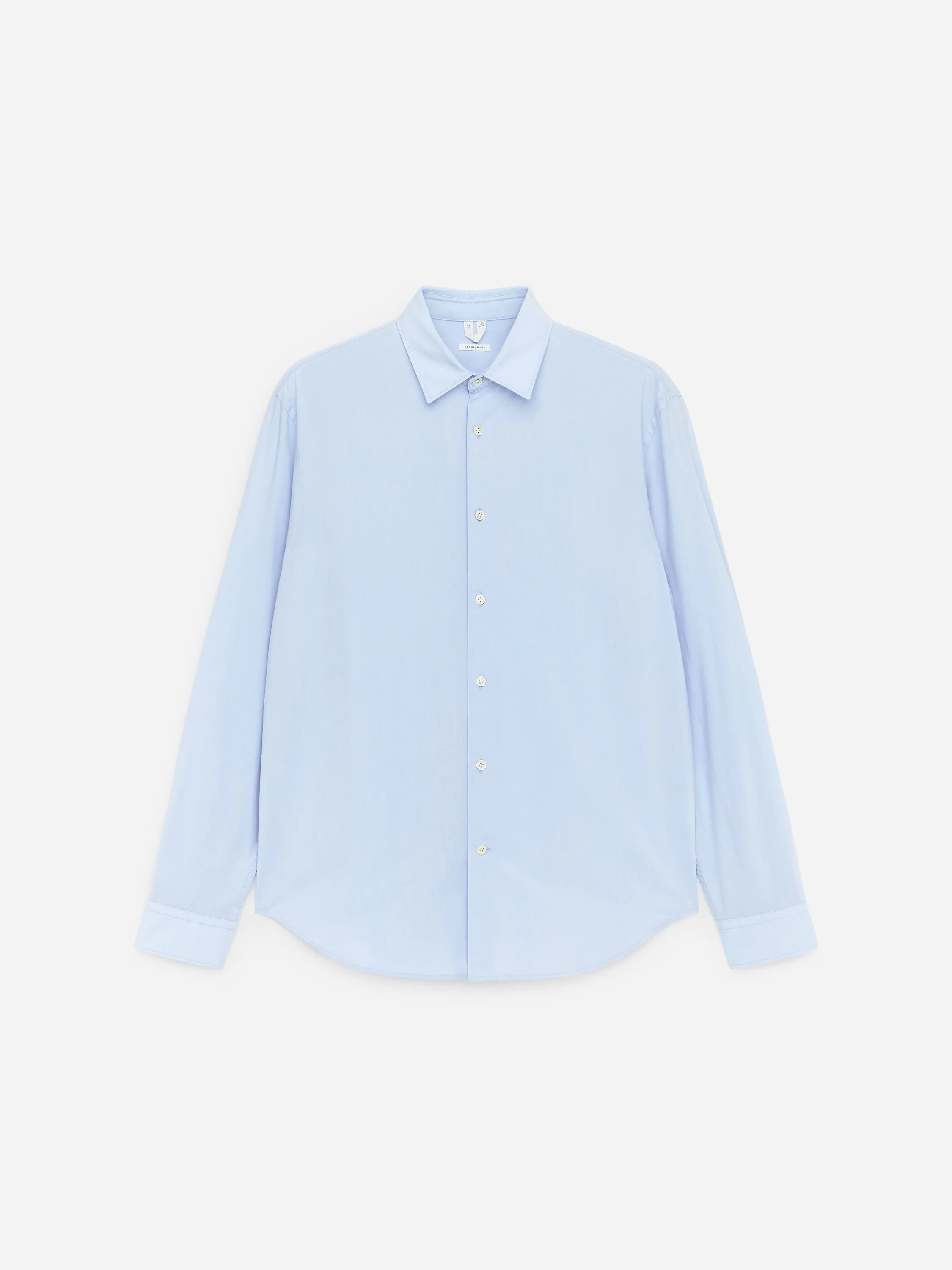 Chemise classique en coton et lyocell - Bleu ciel