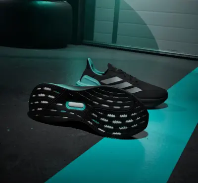 ADIDAS ULTRABOOST 5X M Noir Vert — photo 3