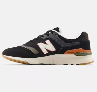 NEW BALANCE CM997 Noir Orange — photo 4