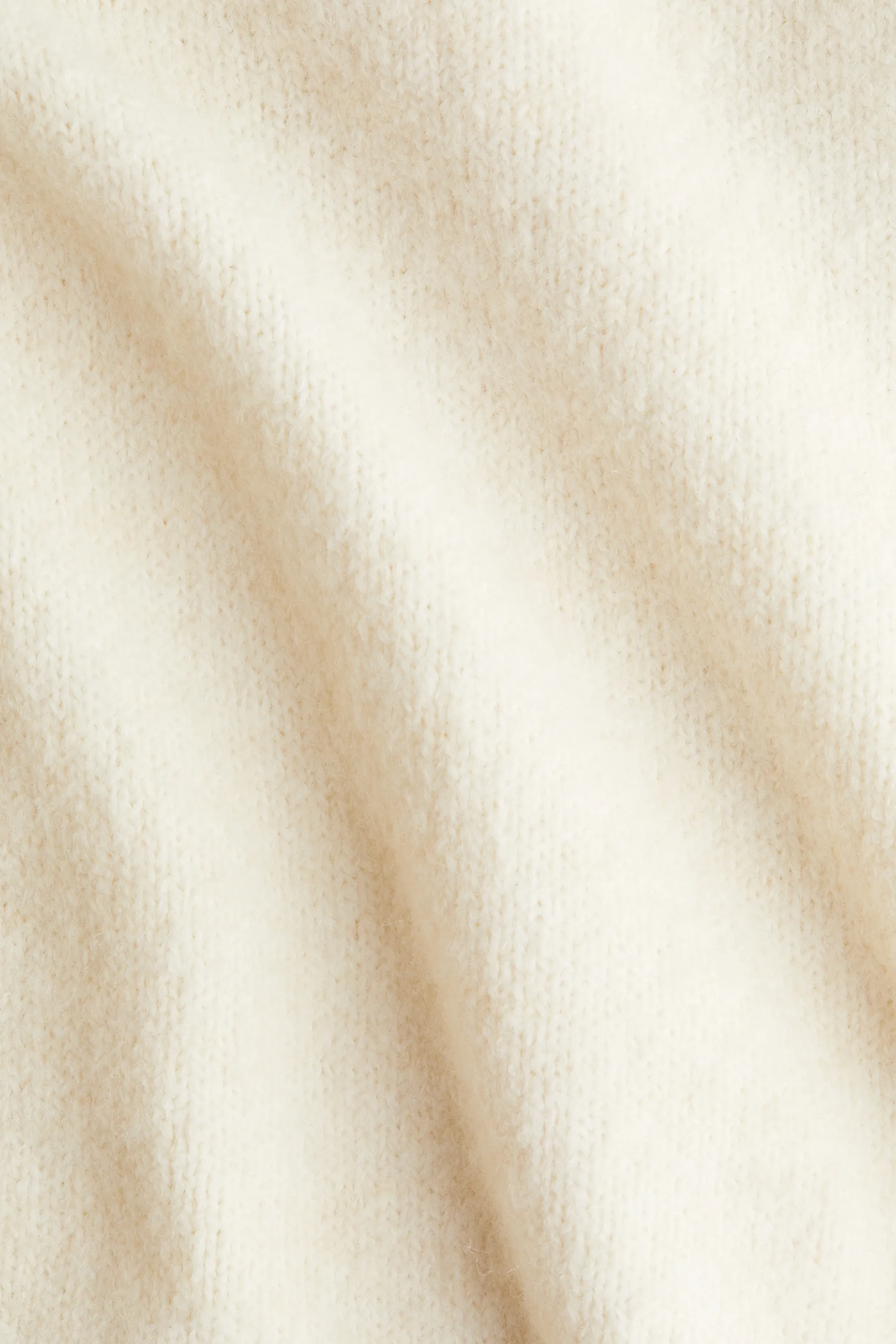 Pull sans manches court - Crème