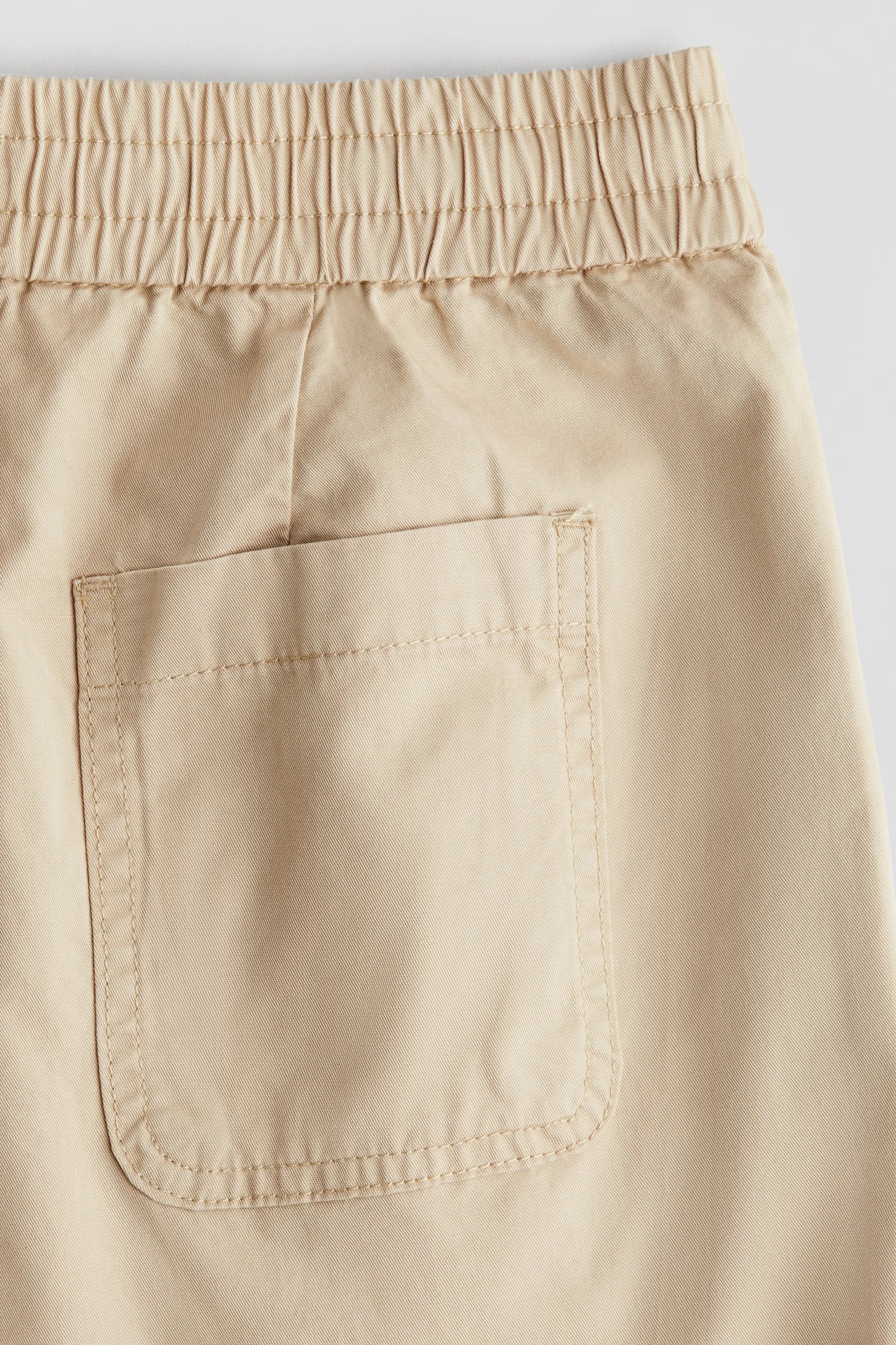 Chino loose en coton - Beige