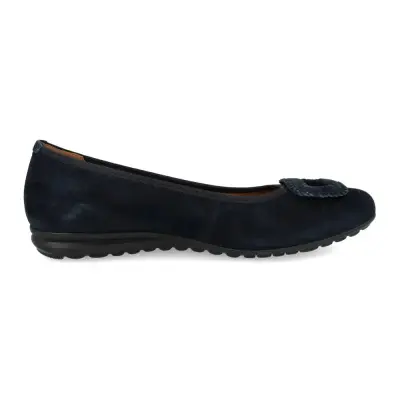 Ballerines Gabor 62.623.46 Bleu Marine - Lacets Grande Pointure Femme — photo 3