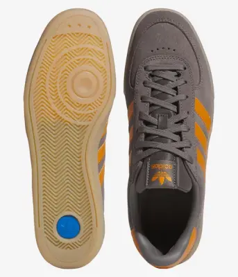 Chaussure Adidas Glenburn – Charcoal / Orange / Gum — photo 3