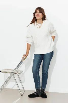 GASTON jean slim cropped Femme — photo 3