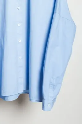 Everyday Shirts – GIOIA 77DT1622 – CELESTE UNITO TINTO CAPO / GAR.DYED L.BLUE PLAIN — photo 3