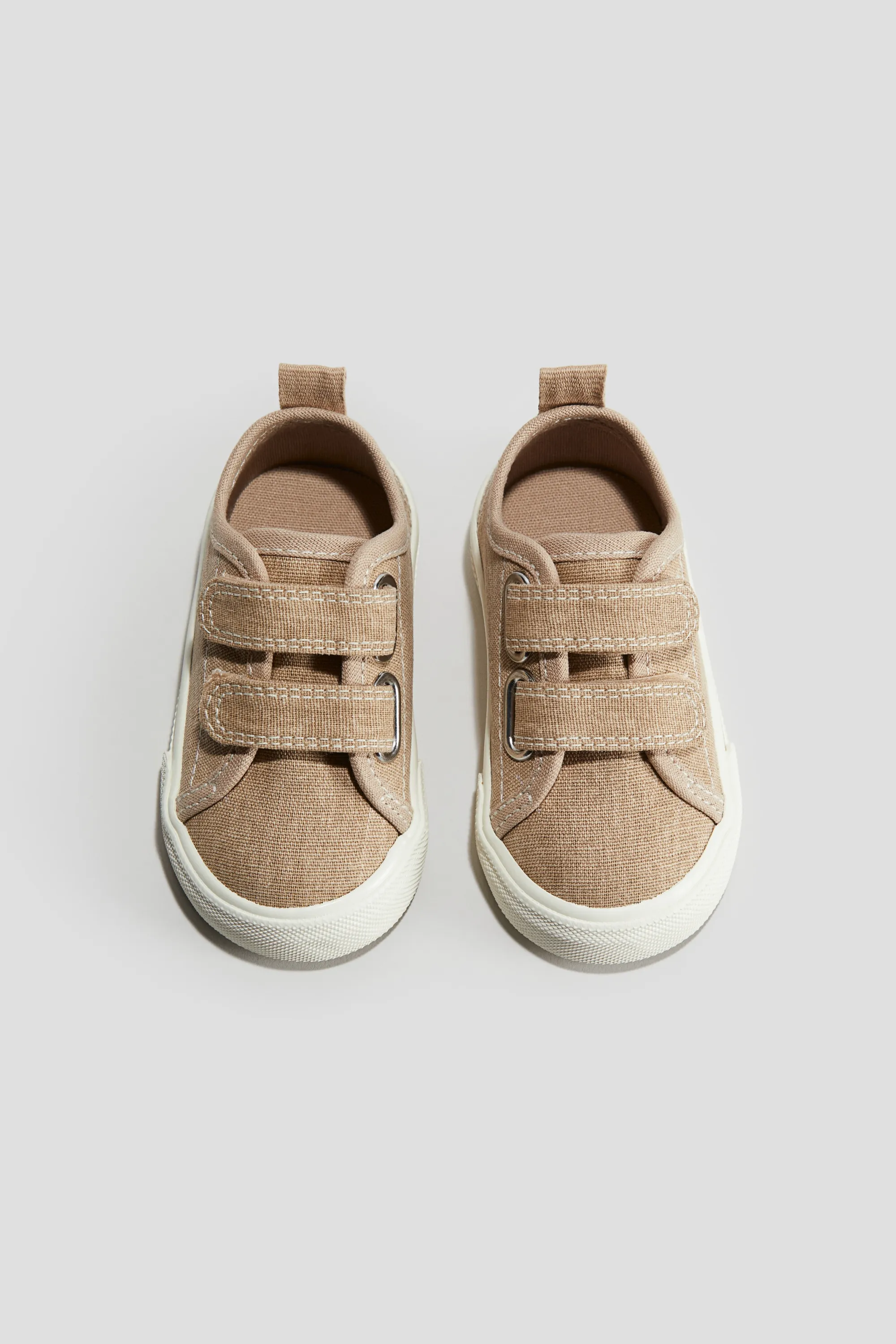 Sneakers en coton - Beige