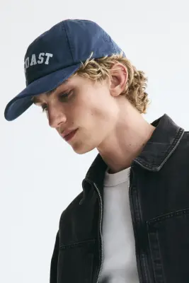 Veste workwear en denim - Noir denim — photo 3