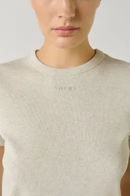 TEE-SHIRT ARISTIDE GRIS CHINÉ — photo 4