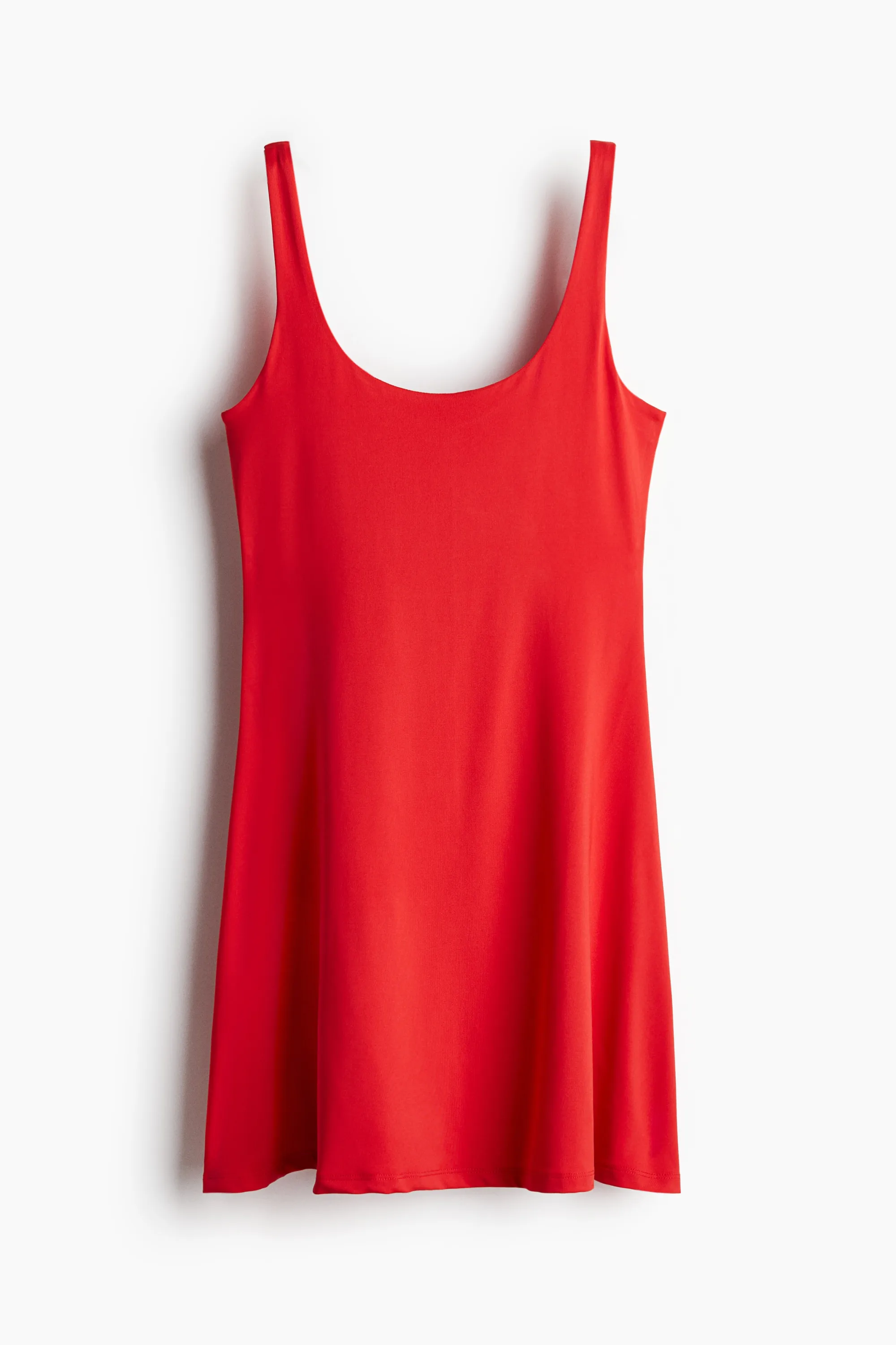 Robe sans manches en microfibre - Rouge vif