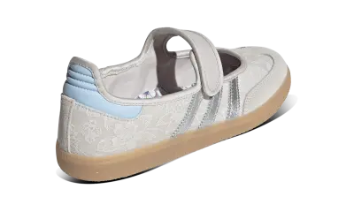 Adidas Samba Jane Liberty London Chalk Pearl Silver — photo 2