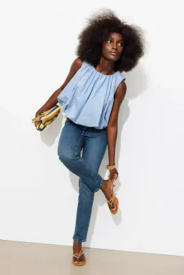 GASTON jean slim cropped Femme — photo 6