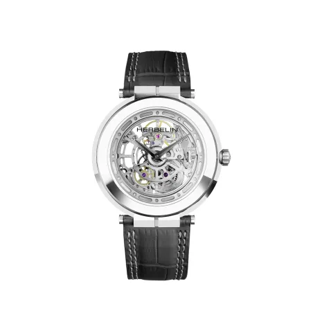 Herbelin Newport Slim Mechanical Skeleton 1222SQ75