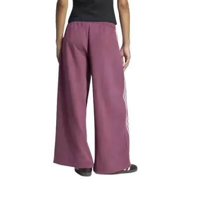 Adidas Faux Suede Track Pants Maroon — photo 3