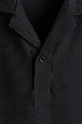 Polo Loose Fit - Noir — photo 4