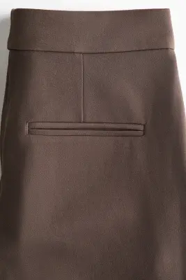Pantalon bootcut - Taupe foncé — photo 4