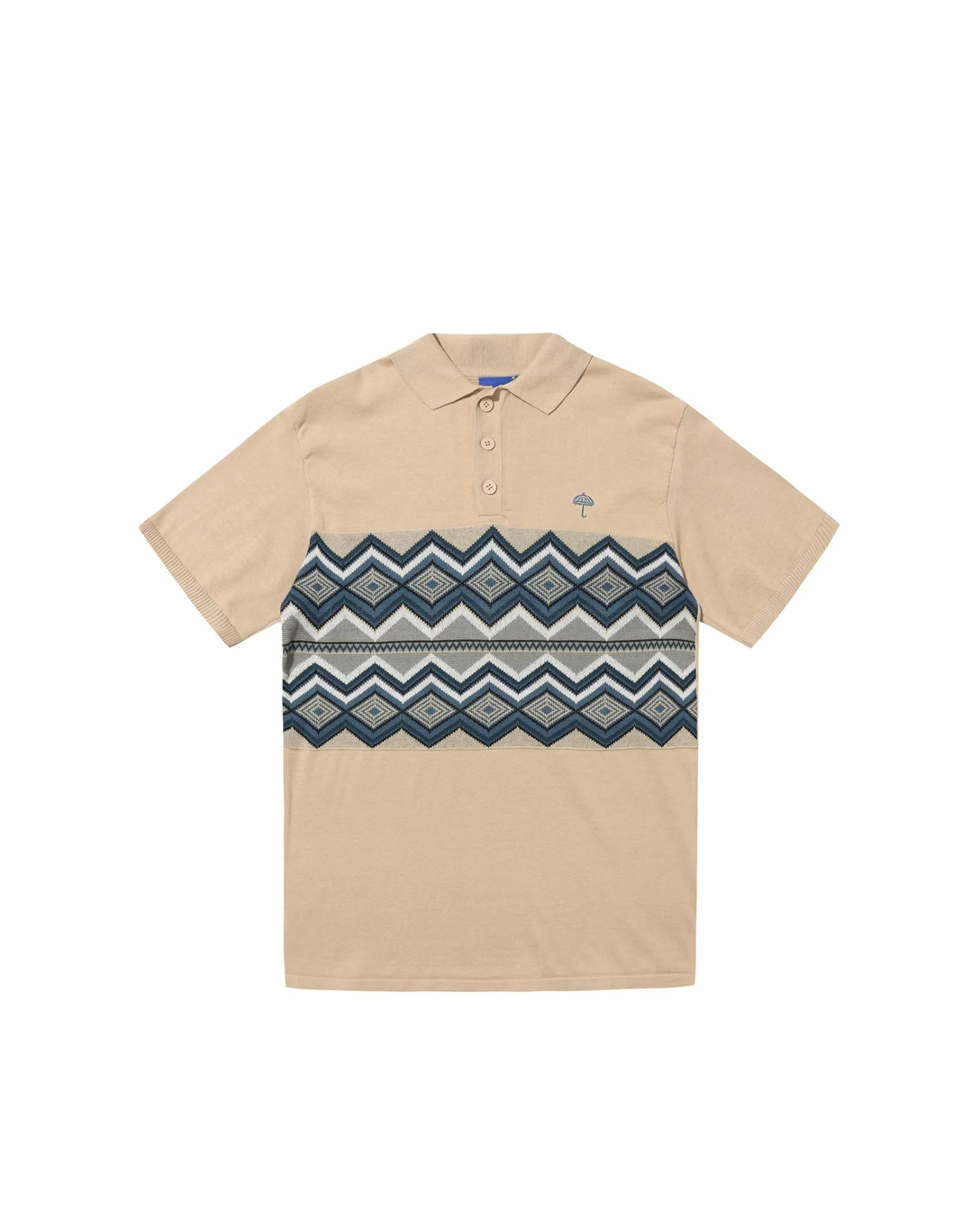 Ete Knit Polo Beige