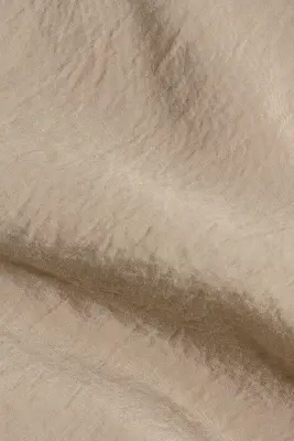 Pantalon à cordon en viscose mélangée - Beige — photo 4