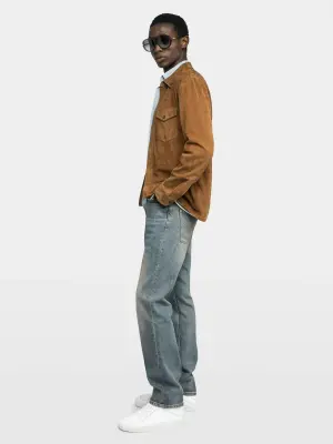 Chemise Sergy Cuir Suede — photo 4