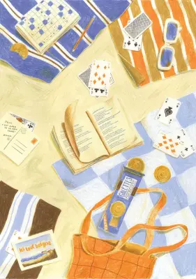 Puzzle 500 pièces Du sable entre les pages – Jour Férié — photo 2