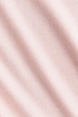 Top à effet superposé - Rose clair/blanc — photo 2