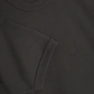 T-shirt Polar ringer tee – dirty black — photo 3