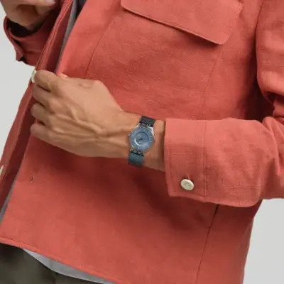 Swatch Essentials SS08K120M - COOL SKIES — photo 4