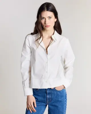 Chemise West blanc naturel — photo 1