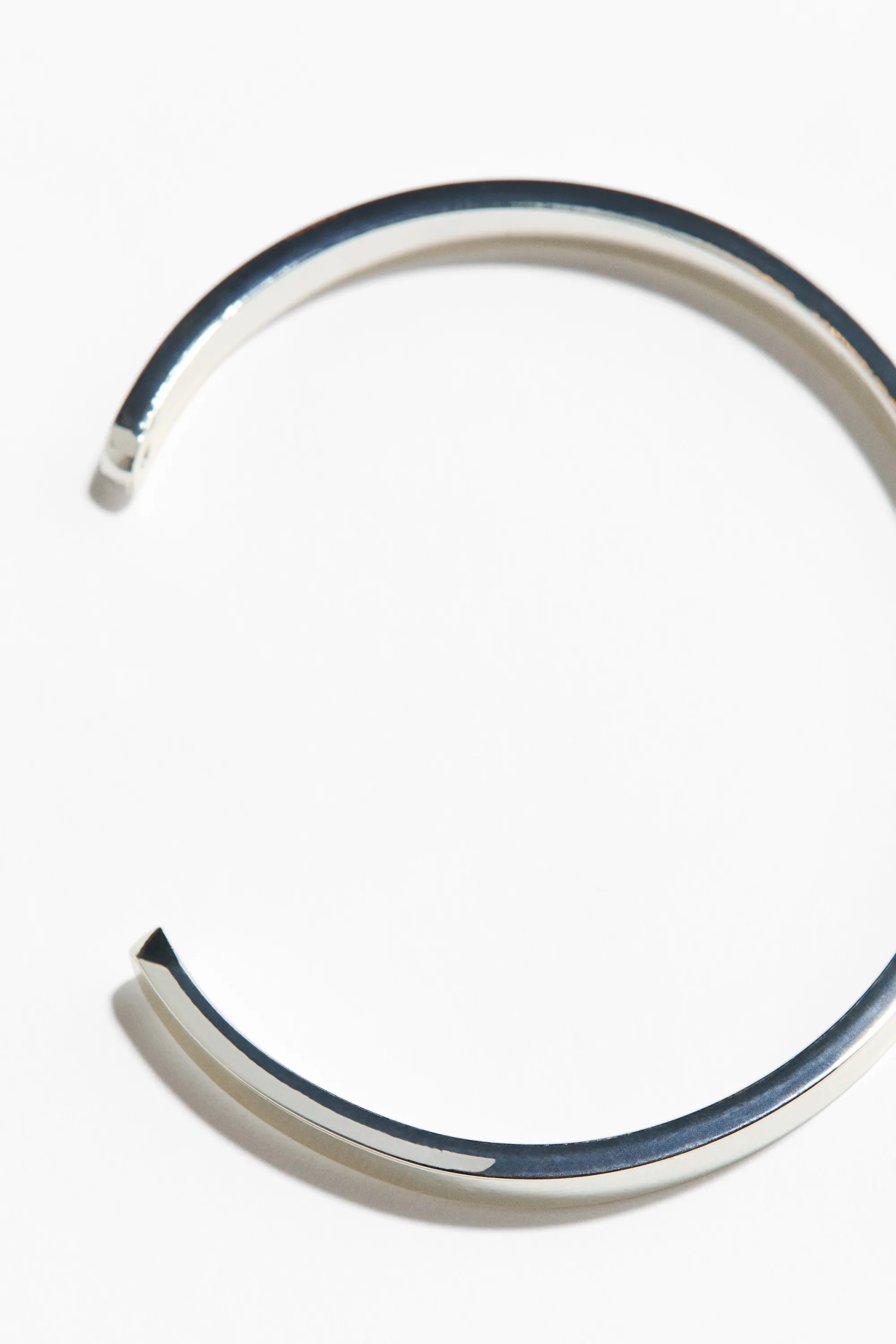 Bracelet manchette - Argenté