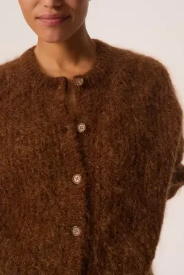 Gilet Alma Cognac Chiné — photo 4