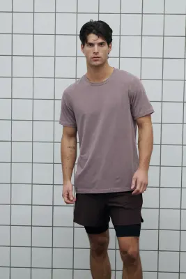 T-shirt de running DryMove™ - Rose ancien — photo 2