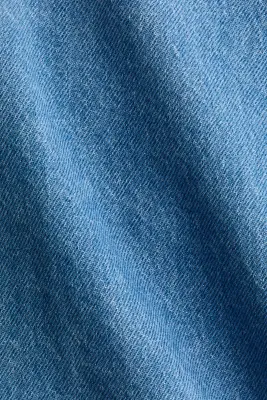 Minijupe trapèze - Bleu denim — photo 4