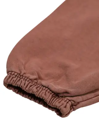 x With Vivid Color Fleece jogg Pant Brown — photo 4