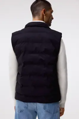 Veste sans manches matelassée - Noir — photo 2