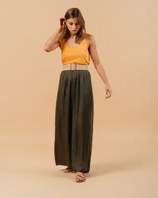 Pantalon Matcha kaki – Grace & Mila — photo 5