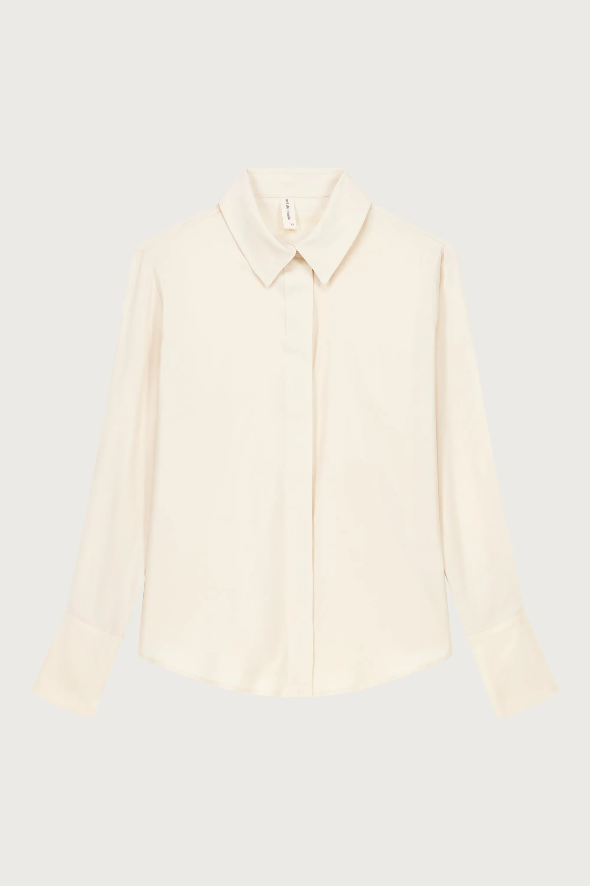 CHEMISE AJUSTÉE EN ENVERS SATIN
