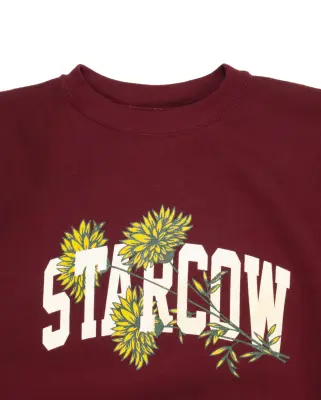 Camber Floral Crewneck Burgundy — photo 2