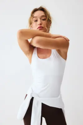 Débardeur de sport SoftMove™ - Blanc — photo 3