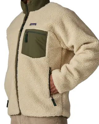 Veste Polaire Classic Retro-X Dark Natural Basin Green — photo 4