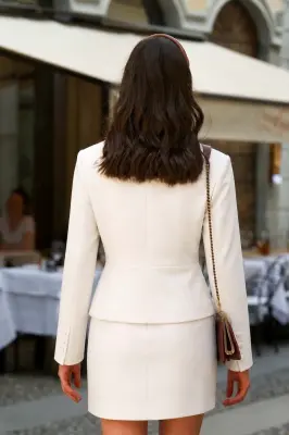Blanche Skirt - White — photo 3