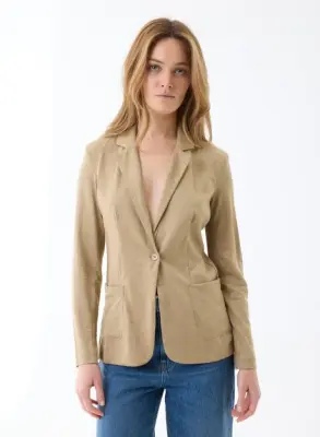Veste Ficelle Manches Longues