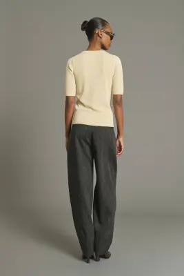 TOP KARINA CRÈME — photo 2