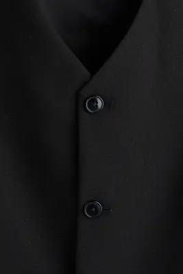 Gilet sans manches Regular Fit - Noir — photo 5