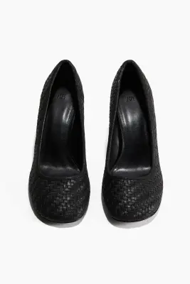 Escarpins tressés - Noir — photo 2