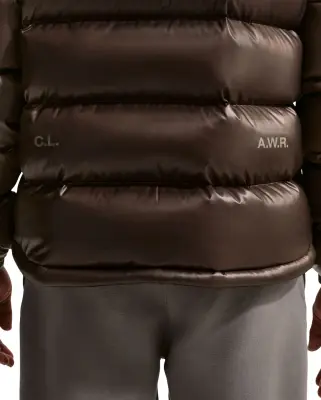 NRG Nocta CS Puffer Jacket Baroque Brown Olive Grey — photo 5