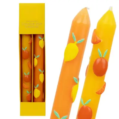 Set de 2 Bougies Citrons — photo 1
