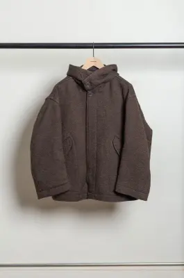 Sono – PABLO PARKA SHORT 2040S – BLACK MUD — photo 5