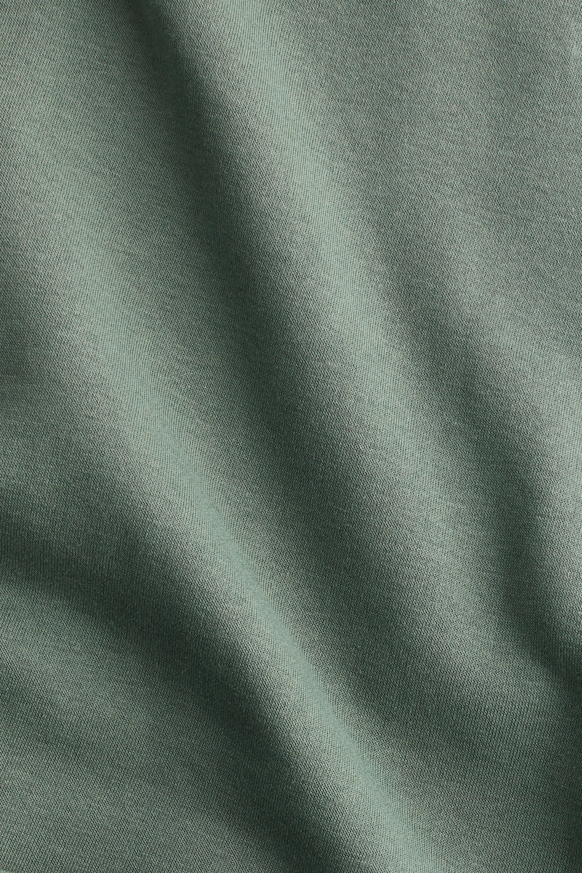 Robe oversize à capuche - Vert