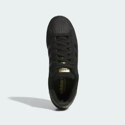 Chaussure adidas Superstar adv – Core Black / Core Black / Gold Metallic — photo 2