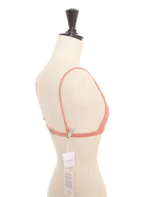 Haut de maillot de bain bikini triangle rose bonbon Taille S — photo 3